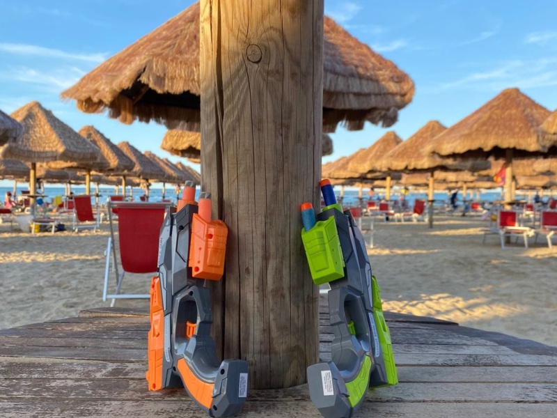 Fortnite - Nerf in spiaggia