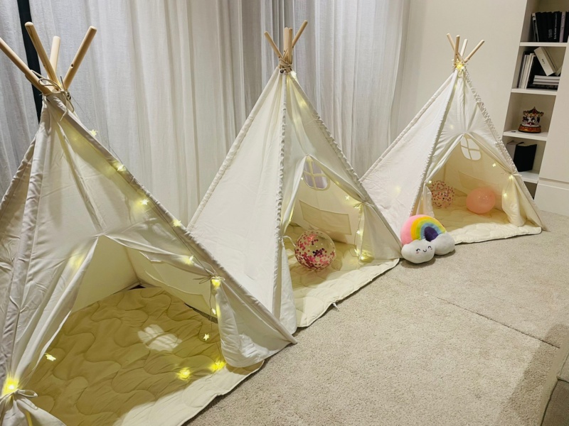 Pigiama Party - allestimento teepee