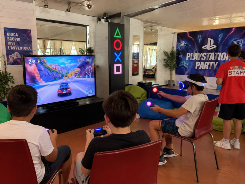 PlayStation Party - gaming e realtà virtuale