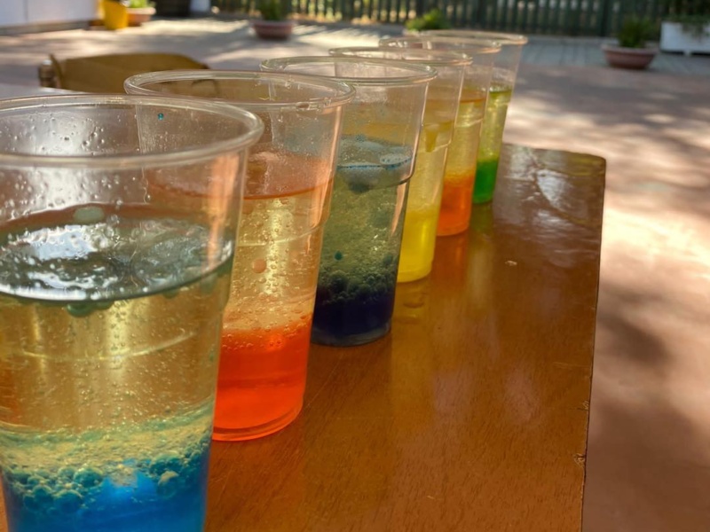 Scienziato Pazzo - reazioni colorate