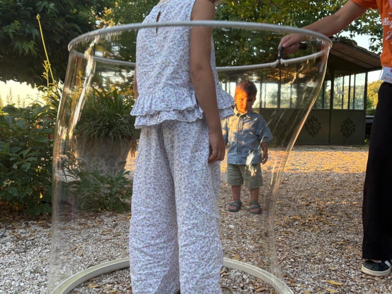 Spettacolo delle Bolle e Bimbo in Bolla - Allegra Combriccola